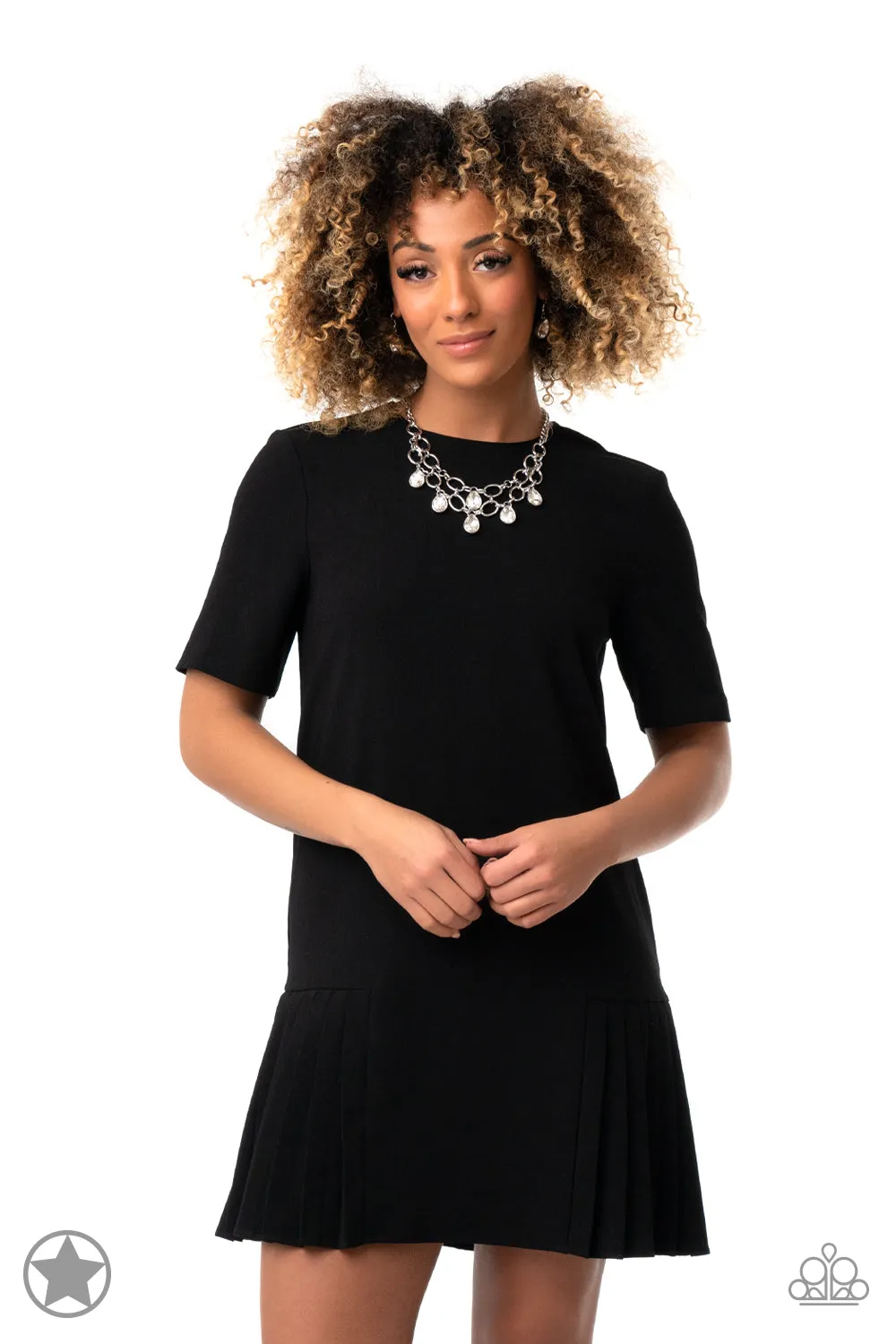 Necklaces Show-Stopping Shimmer - White Blockbuster