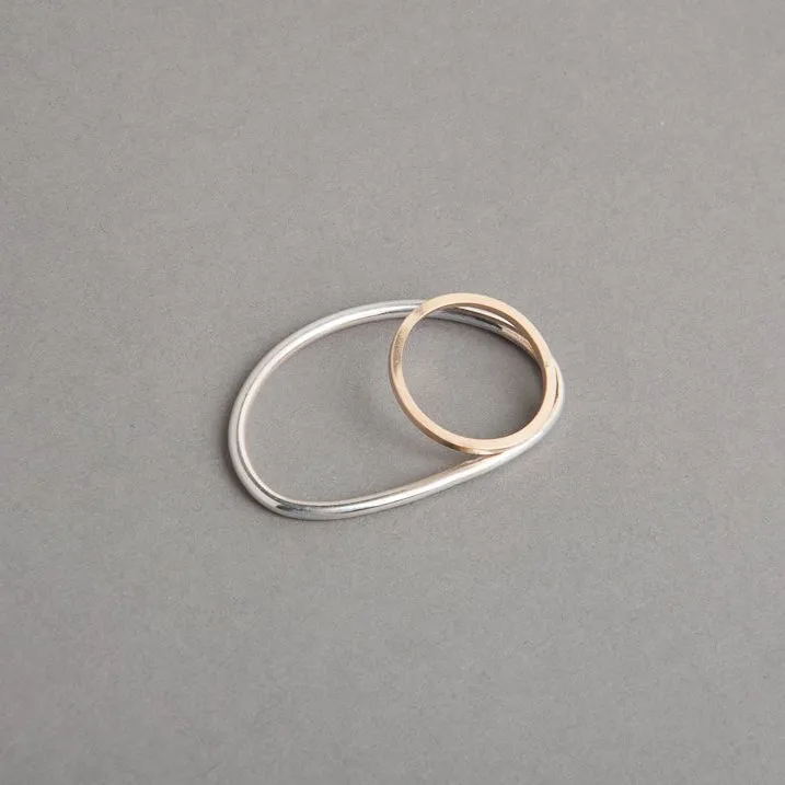 NEPTUNE TWO FINGER RING