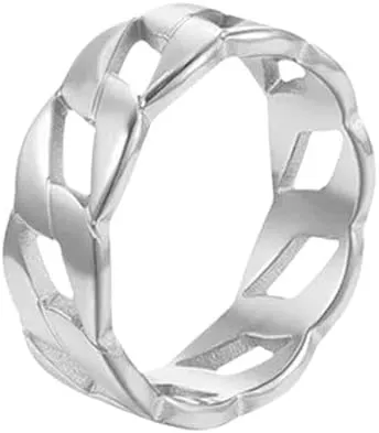 New 2026 Fashionable Stainless Steel Rings Classic Gold Color Couple For Women And Men Wedding Jewelry Fashion Accessories Creative Gift