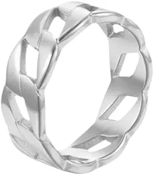 New 2026 Fashionable Stainless Steel Rings Classic Gold Color Couple For Women And Men Wedding Jewelry Fashion Accessories Creative Gift