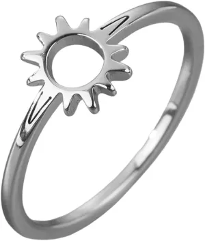 New 2026 Unisex For Simple Sun Imprint Hope Ring Exquisite Stainless Steel Sweet And Cute Lady Faith Jewelry Christmas Decoration Luxury With You Accessories Trendy For Women And Men