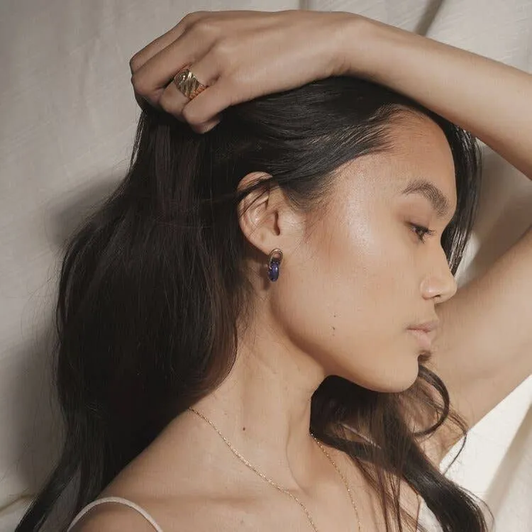 NEW! Anna Earrings in Cobalt by Lindsay Lewis