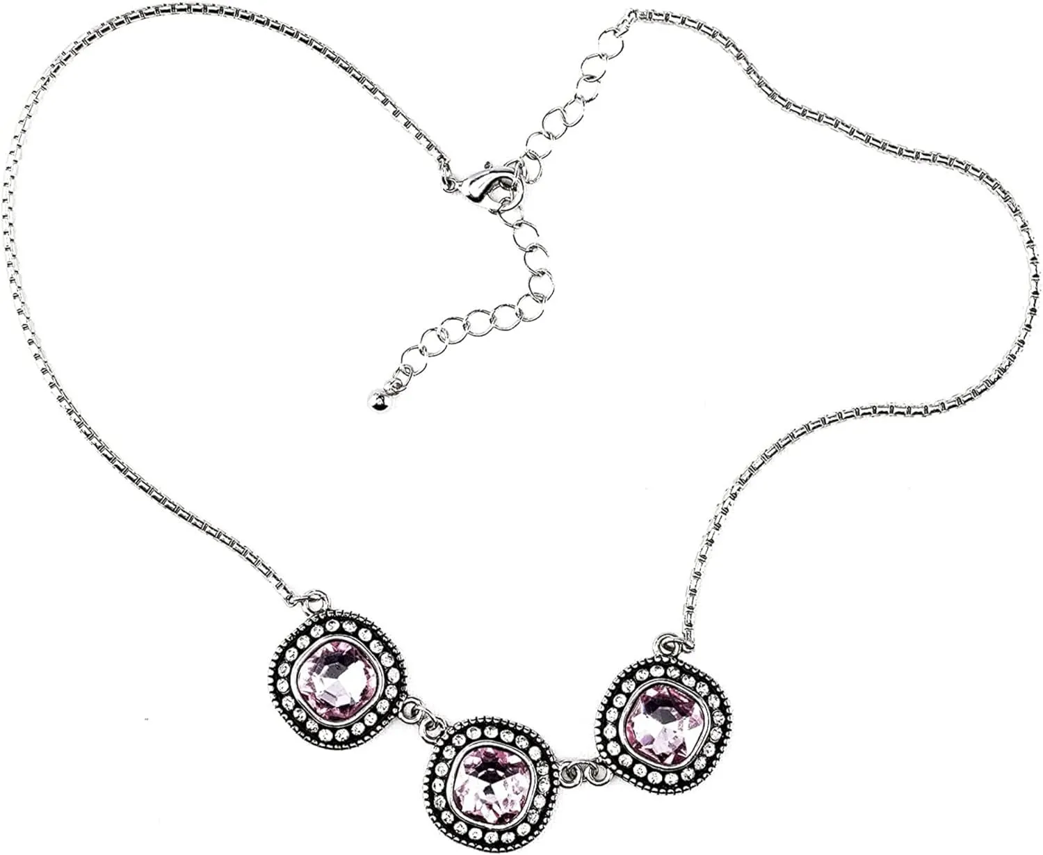 Olivia Welles Necklaces for Women - Radiant Collar Design - Dazzling Crystal Jewels, Exquisite Craftsmanship for Every Occasion or Event