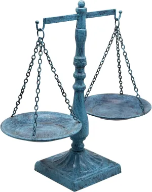 Owlgift Vintage Libra Jewelry Tower, Tabletop Free Standing Necklace Organizer, Jewelry Holder Display For Earrings Storage, Bracelets Watches Tree  Turquoise