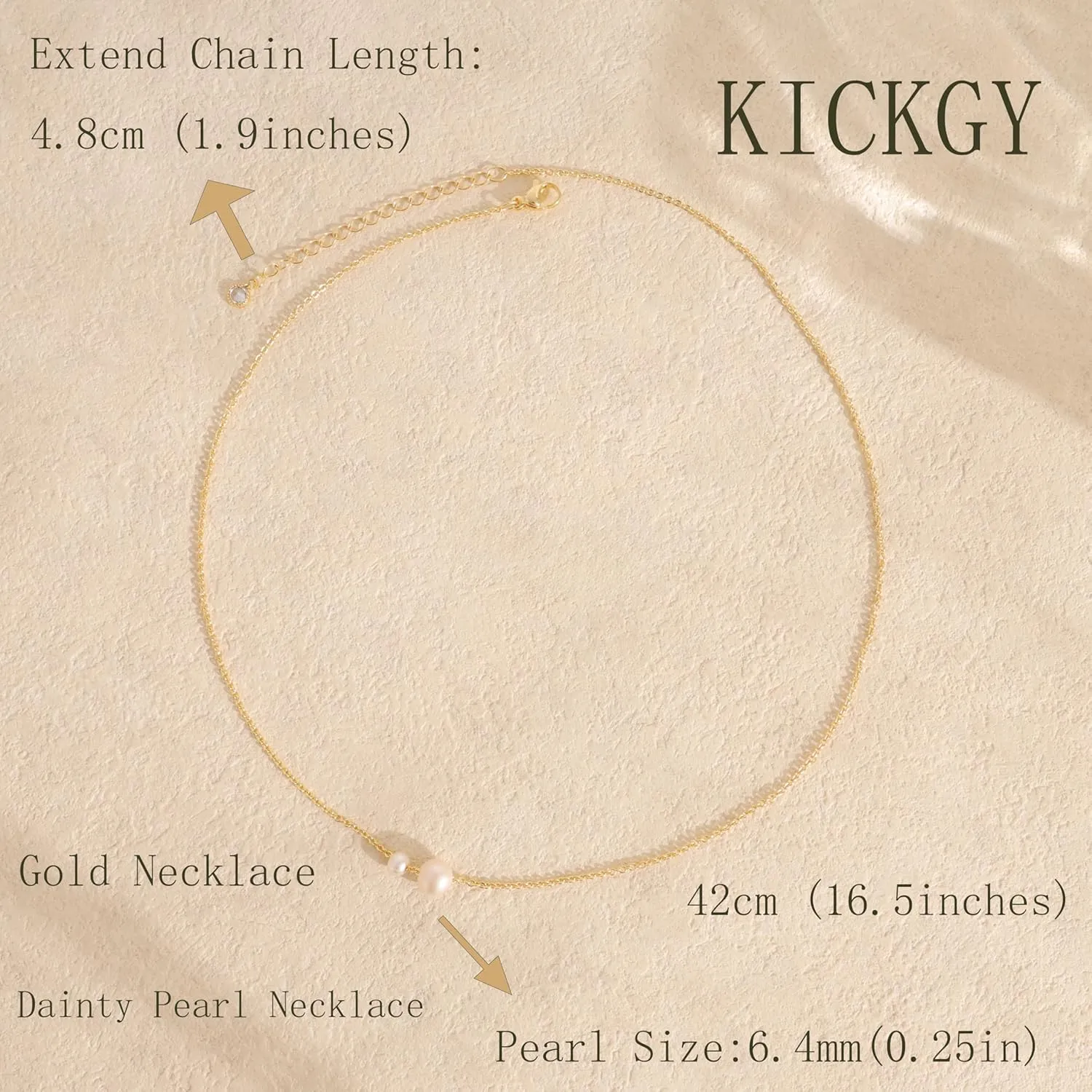 Pearl Necklaces for Women Trendy,Dainty Gold Necklace 14K Gold Plated Pearl Pendant Necklace Single Pearl Necklace Cute Choker Necklace Gold Lariat Necklace Simple Chain Necklace Bridal Gifts