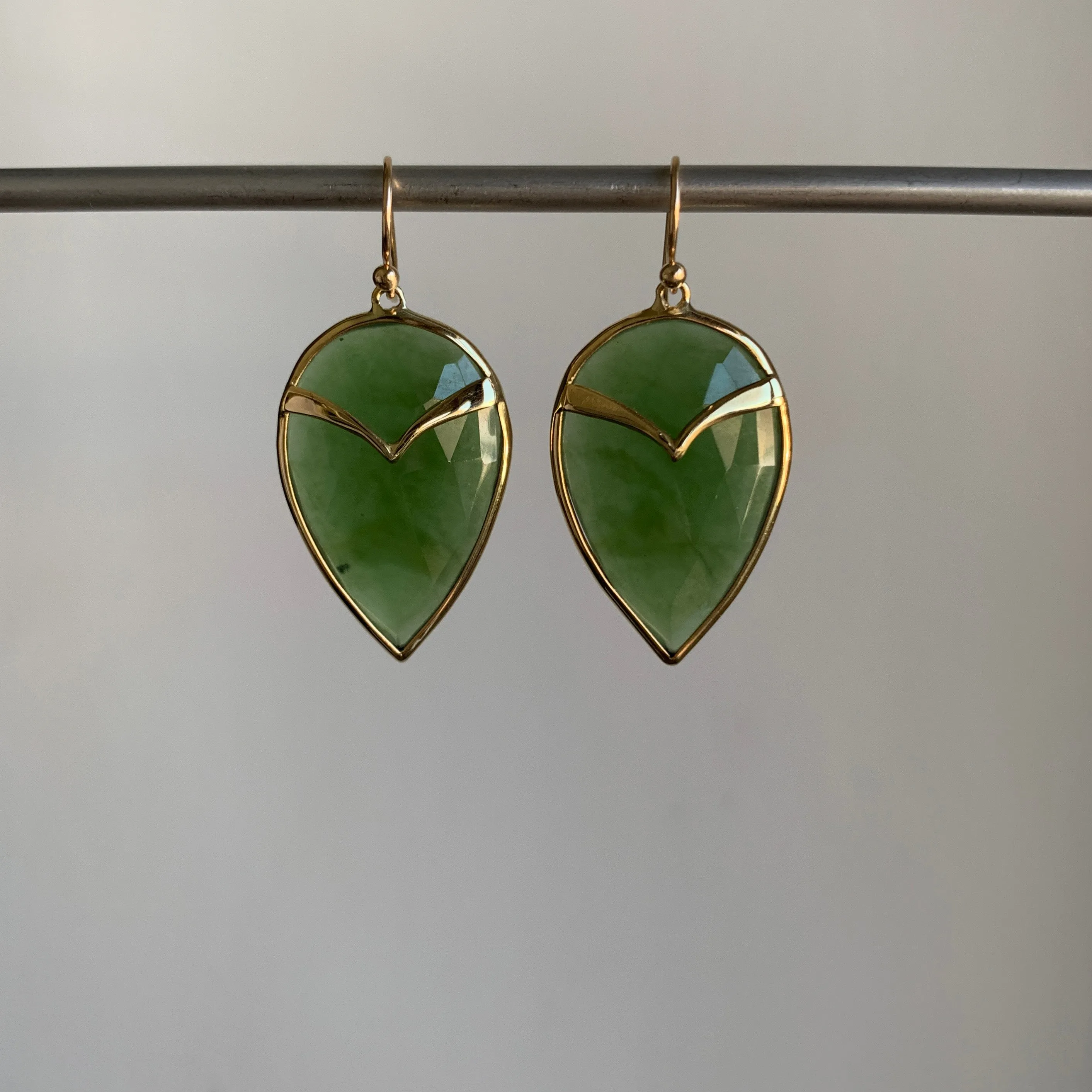 Serpentine Owl Earrings