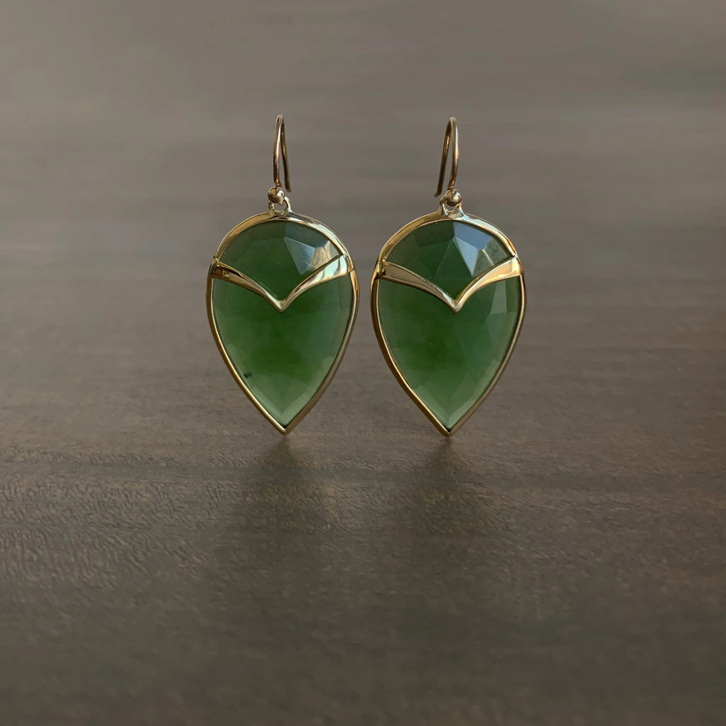 Serpentine Owl Earrings