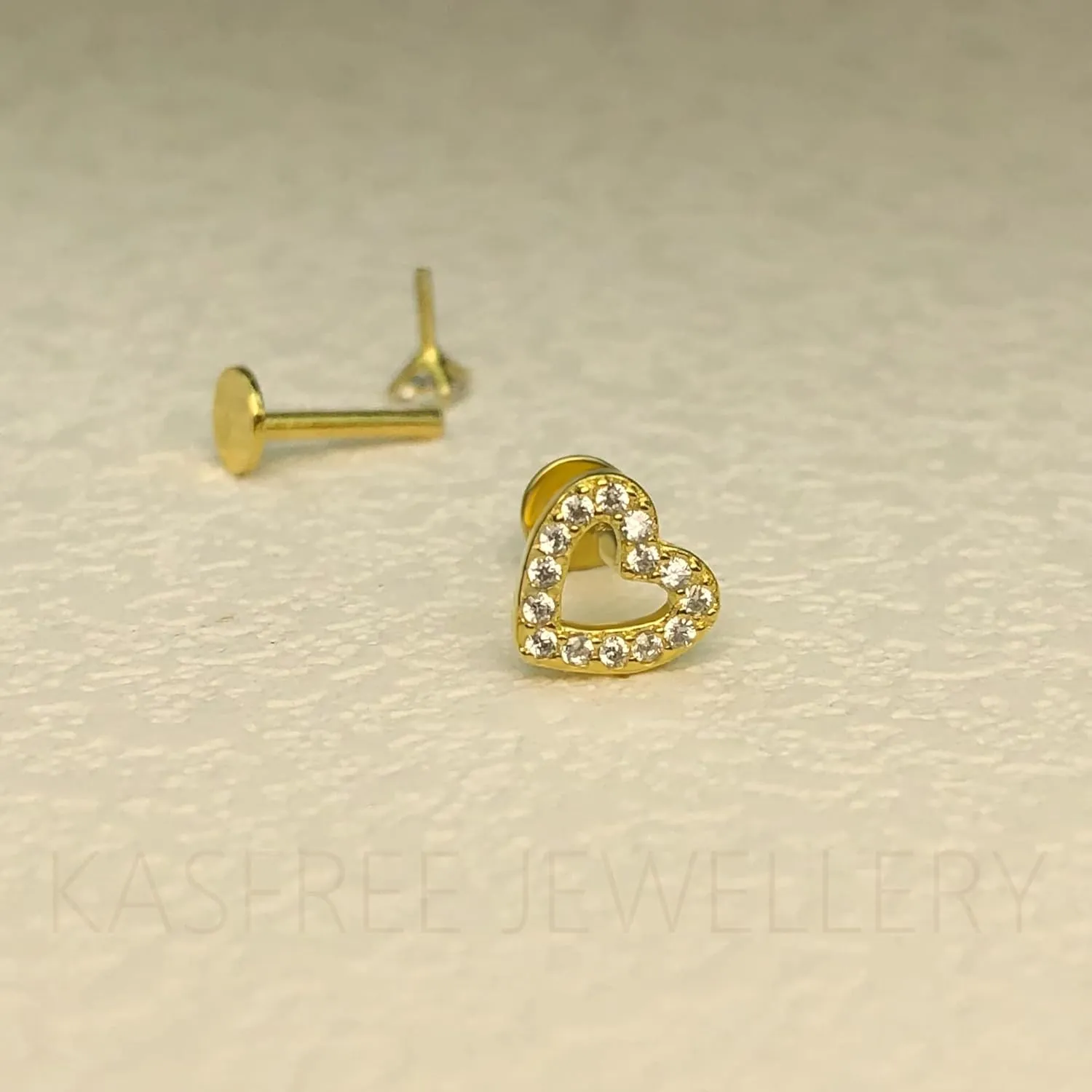 Sterling Silver Flat Back Stud Earrings Internally Threaded Labret Piercing Studs Flat Piercing Earrings Studs Nose Studs for Women