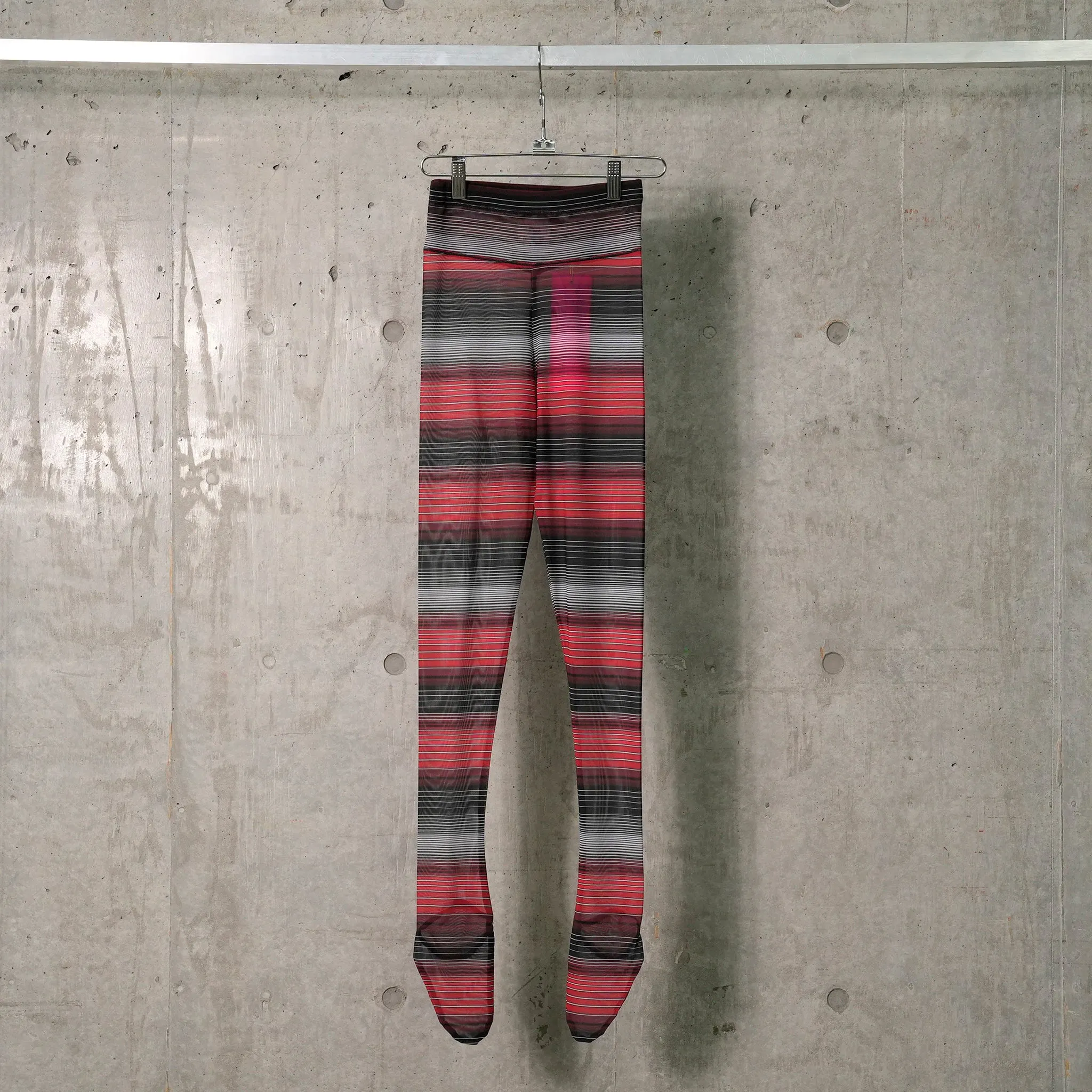 STRIPE MESH LEGGINGS / MULTI