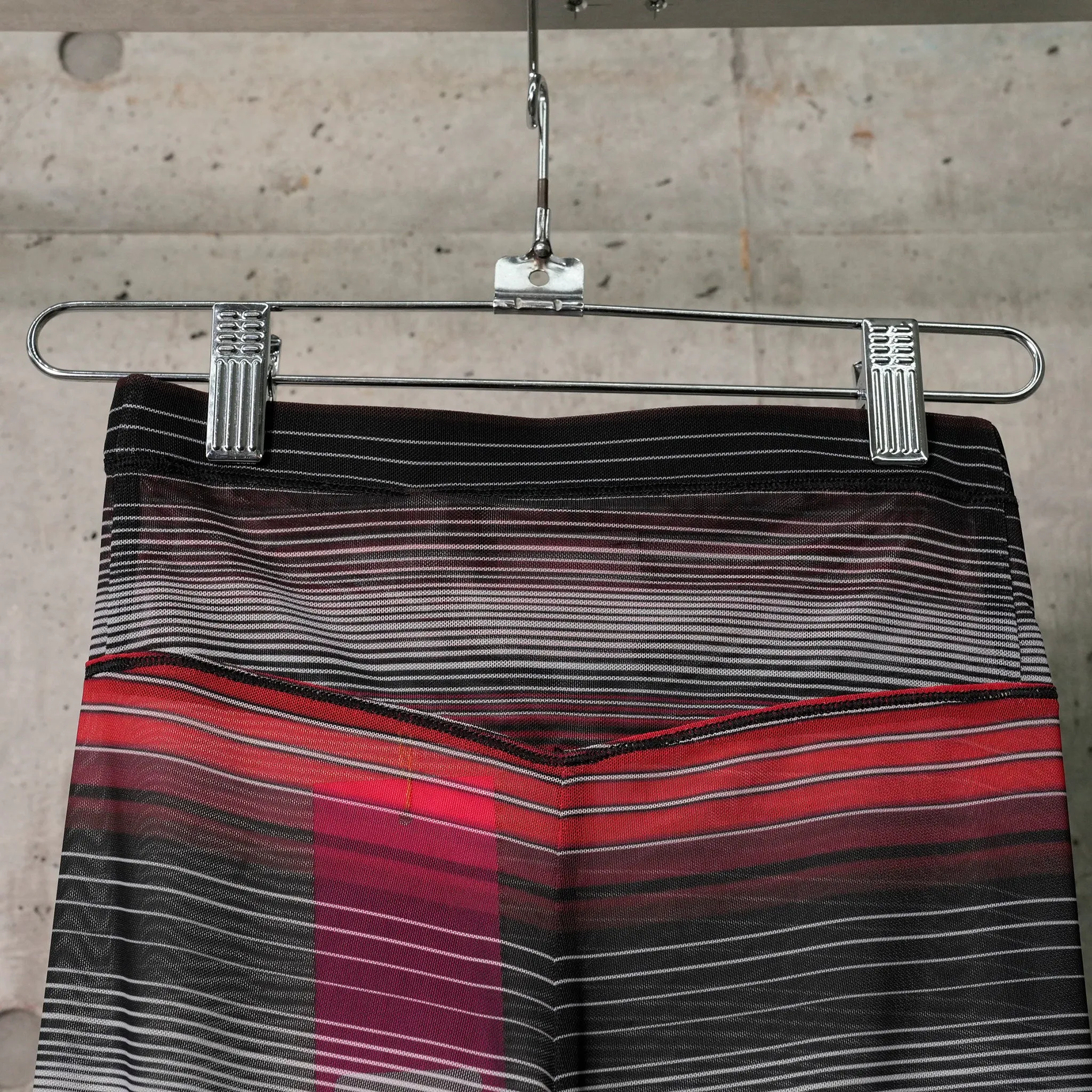 STRIPE MESH LEGGINGS / MULTI