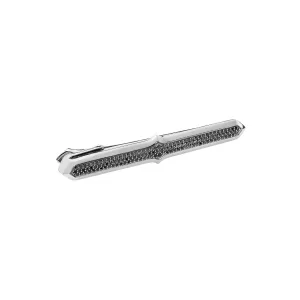Thorn Stem Tie Clip with Black Sapphires
