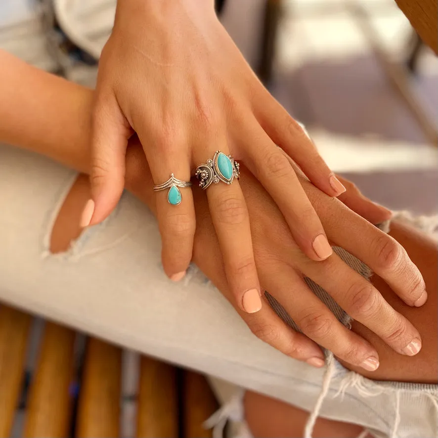 Turquoise Ring - Aurora