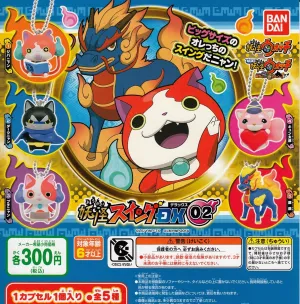 Yokai-watch specter swing DX02 all five Japan Mini